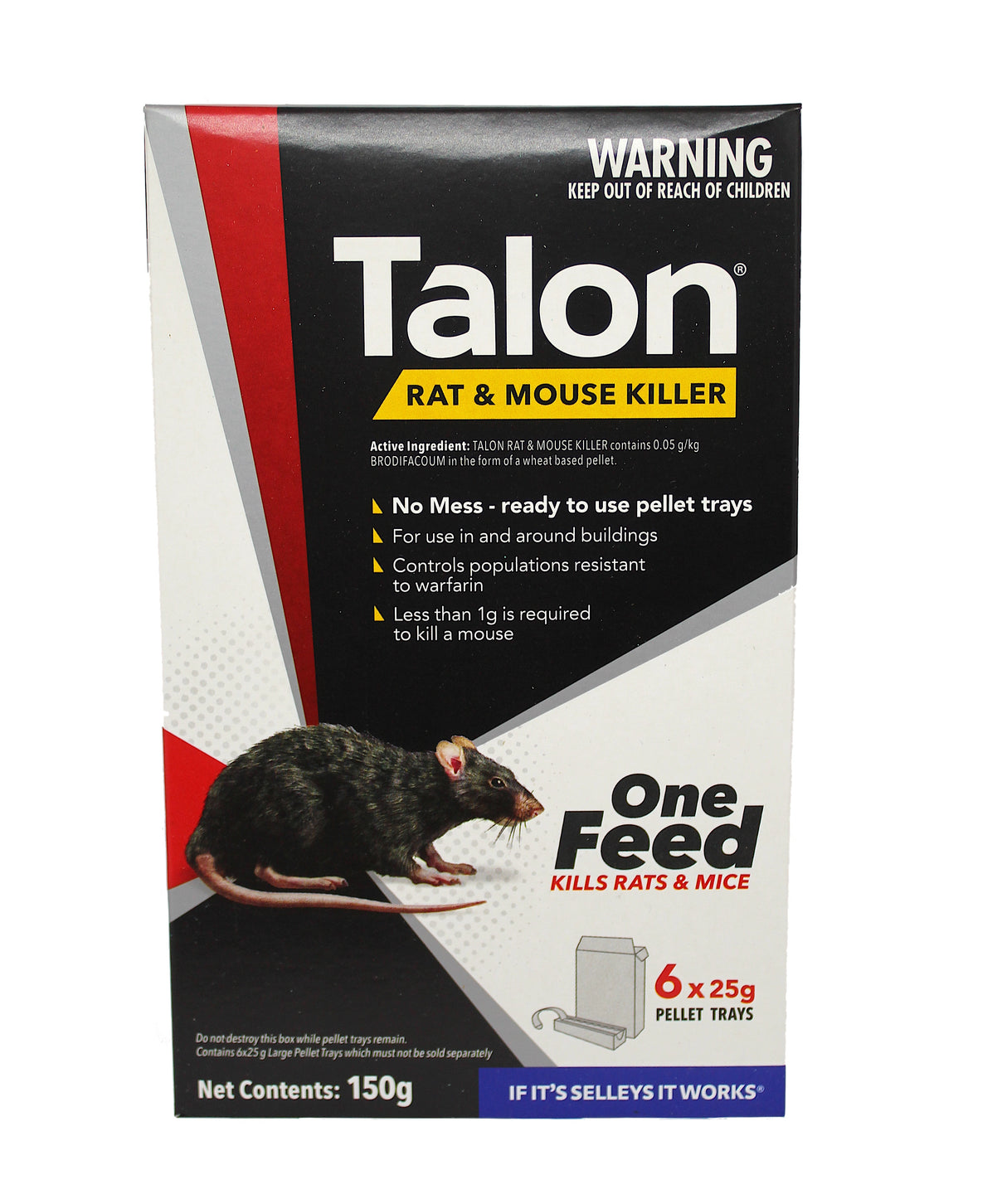 Talon Pellet Trays 6 x 25g