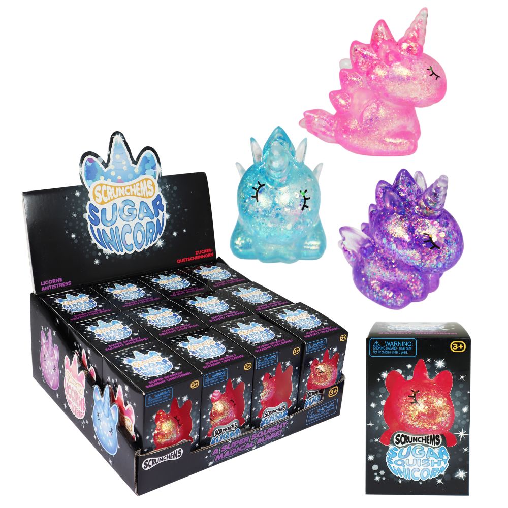 Scrunchems Sugar Unicorn - 3 Assorted Colours