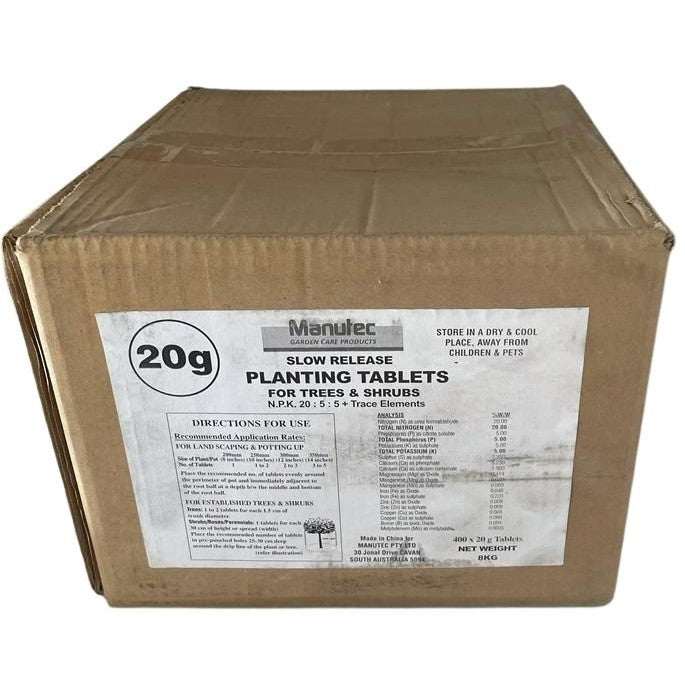Manutec Trees and Shrubs Tablets - Bulk 400s (8kg total)