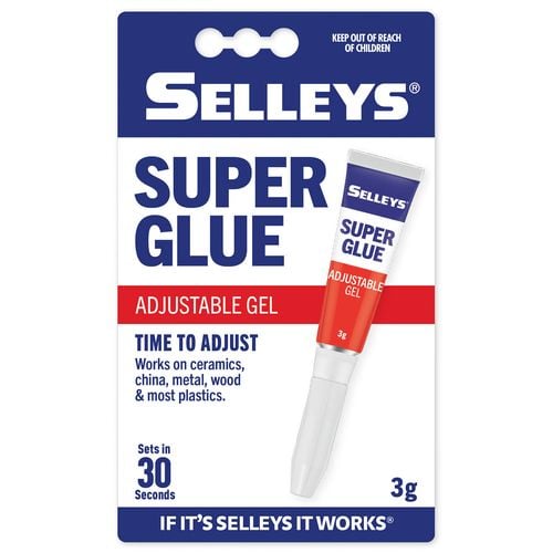 Selleys Super Glue Adjustable Gel 3g
