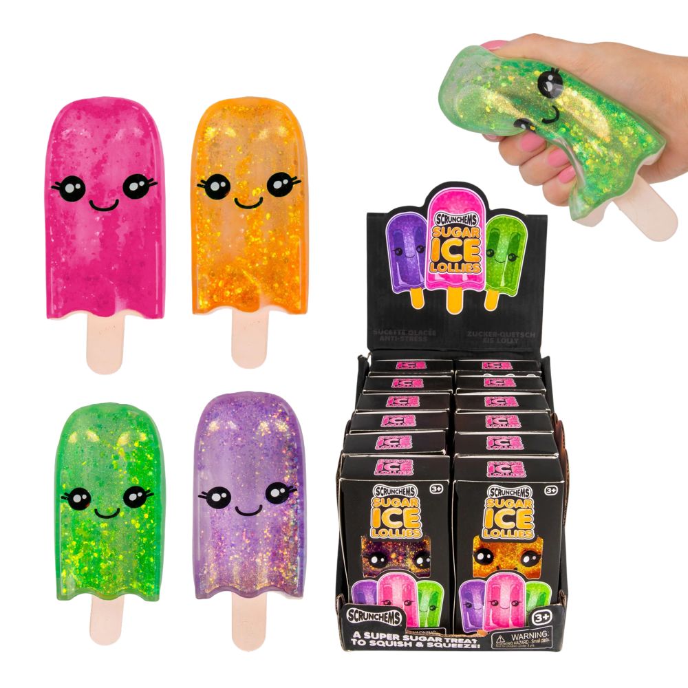 Scrunchems Sugar Ice Lollies 14cm