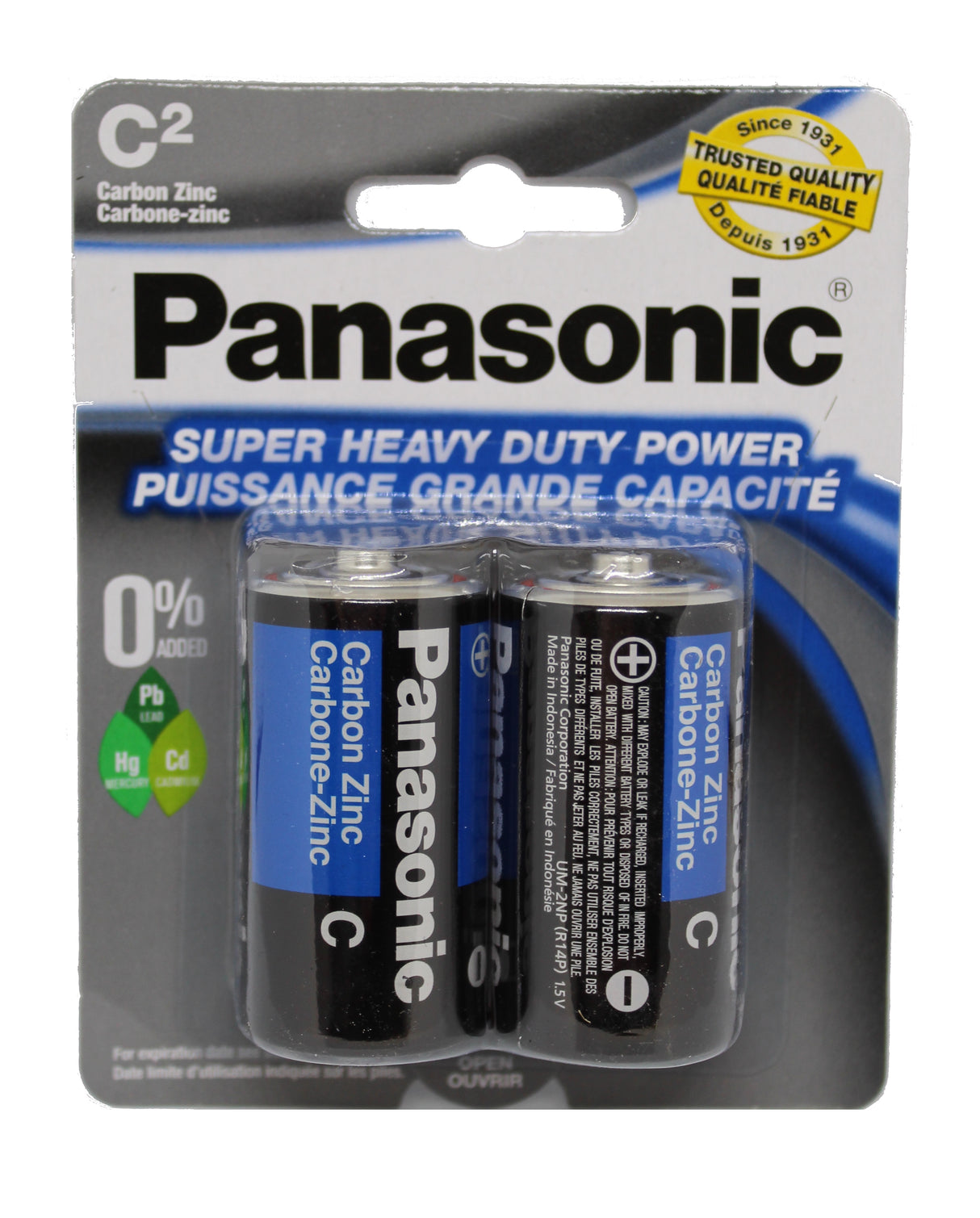 Panasonic SHD C Battery - 2pk