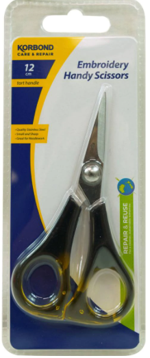 Korbond Embroidery Scissors 12cm