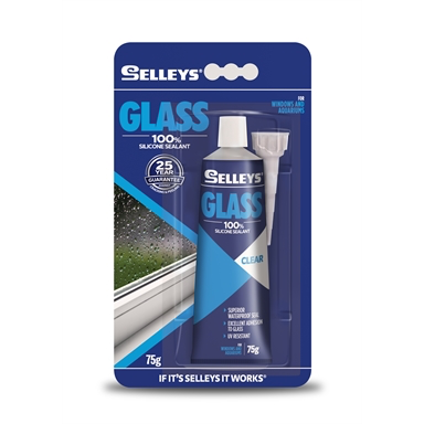 Selleys Glass Clear Sealant 75g