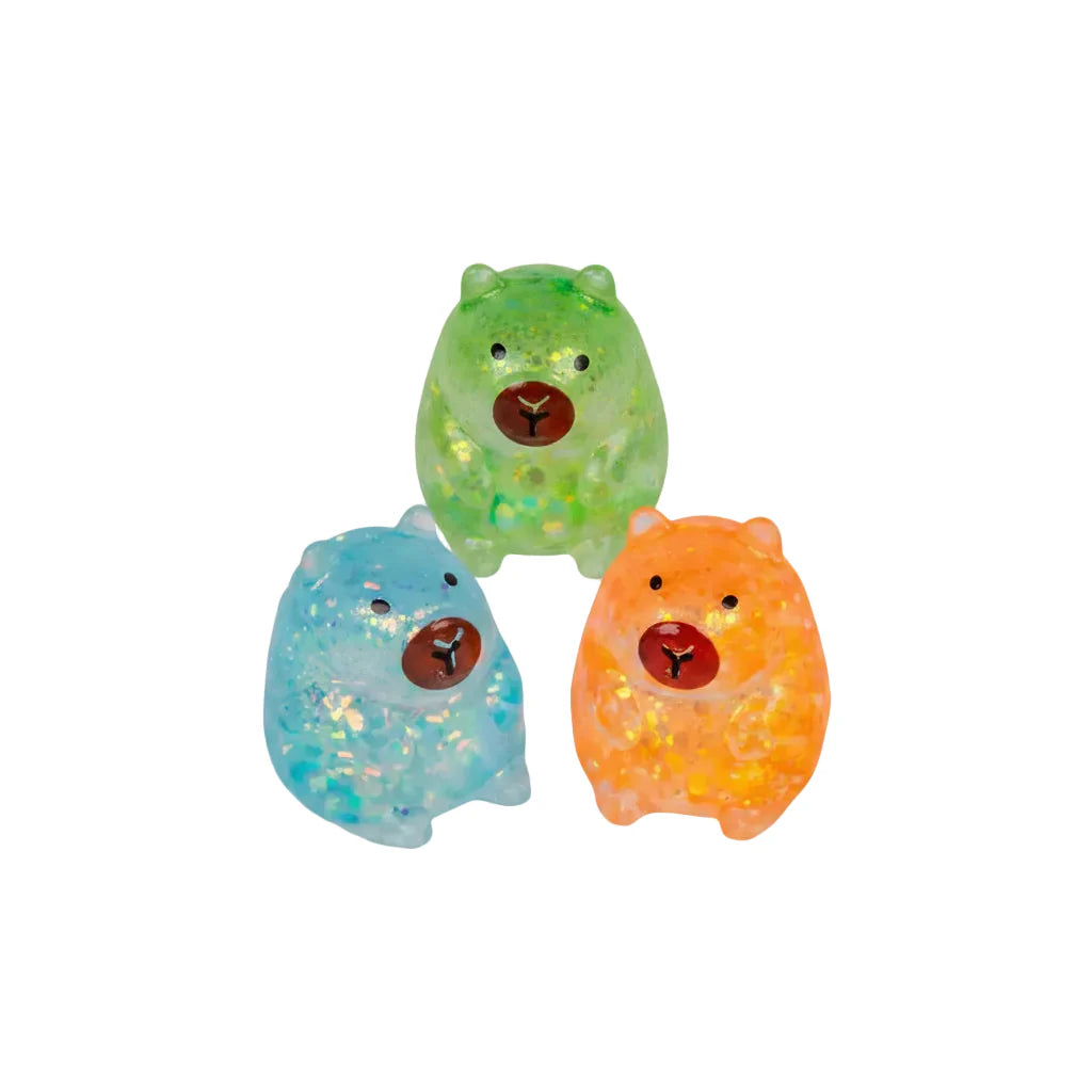 Scrunchems Glitter Mini Capybara 3 Pack