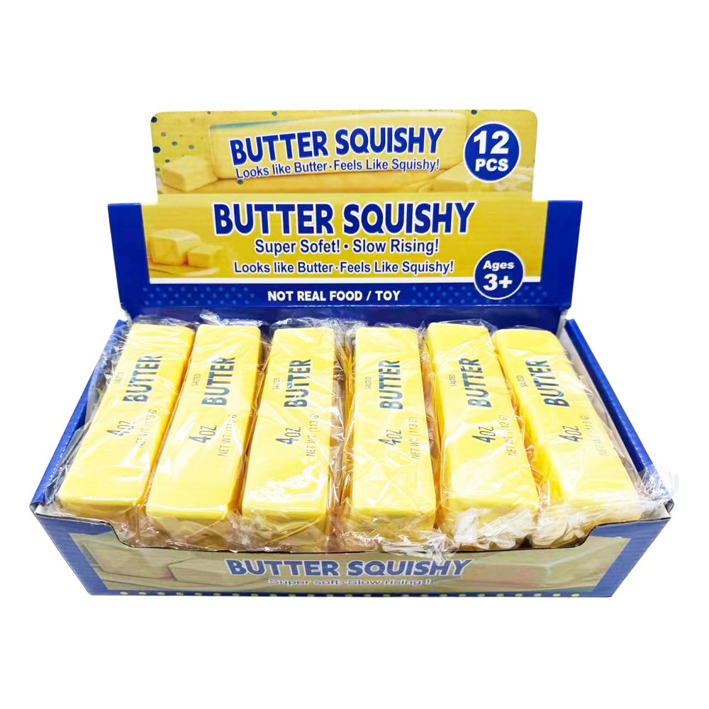 Squishy Slow-Rise Foam Butter 14cm
