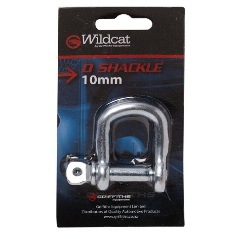 D Shackle Wildcat 10mm