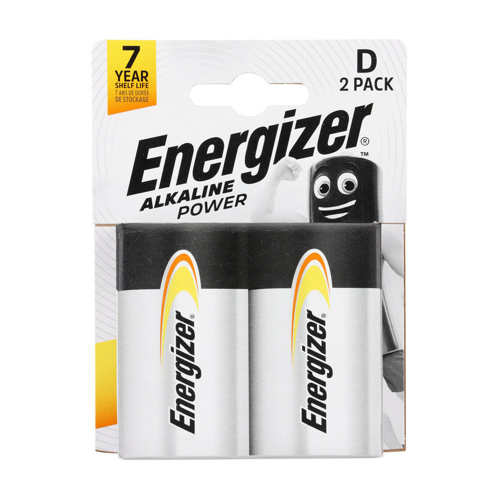 Energizer Alkaline D Battery - 2pk