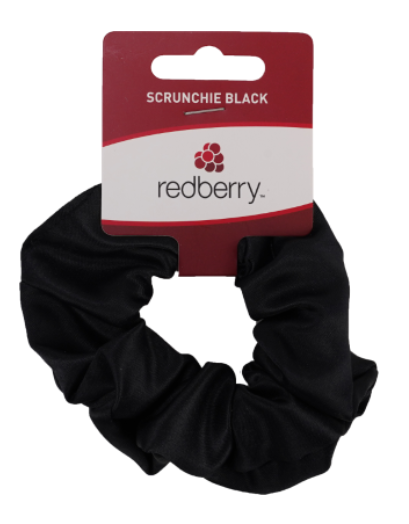 R/B Scrunchie - Black 1pk