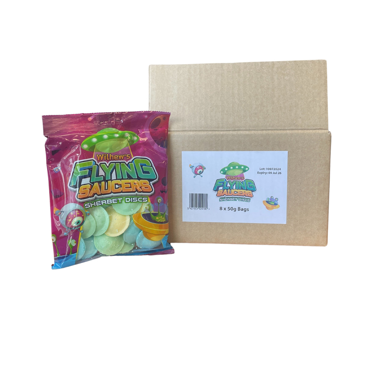 Wilhew's Flying Saucers Inner 8 x 50g