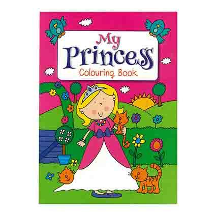 Princess Colouring Book 80pg