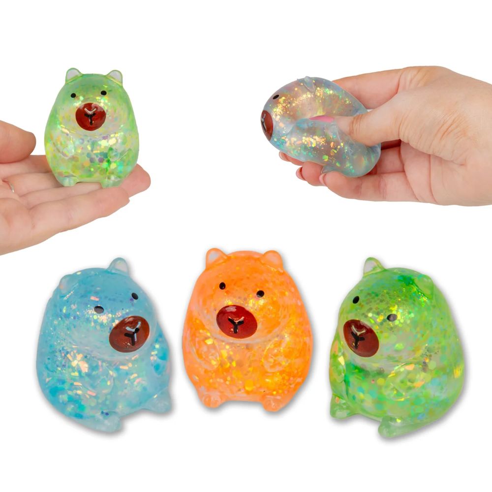 Scrunchems Glitter Mini Capybara 3 Pack