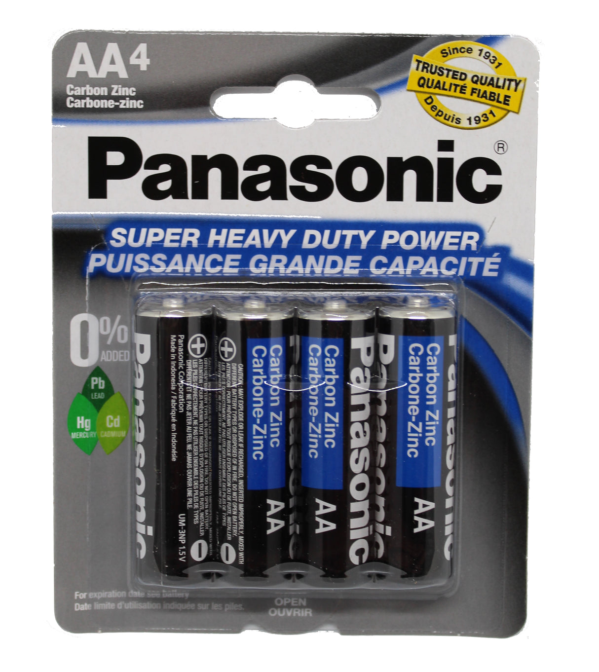 Panasonic SHD AA Battery - 4pk