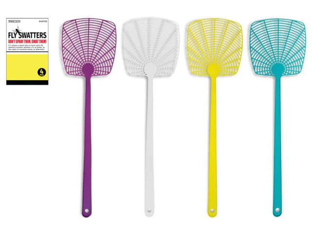 Fly Swatters 4pcs