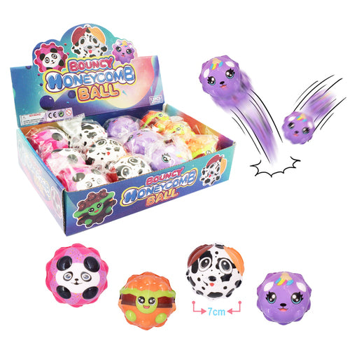 Super Bounce Ball Animal 7cm**