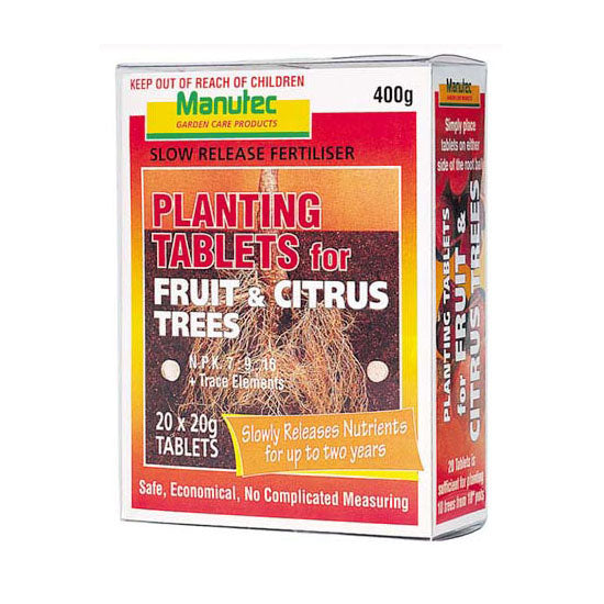 Manutec - Fruit & Citrus Tablets 400g