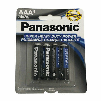 Panasonic SHD AAA Battery - 4pk