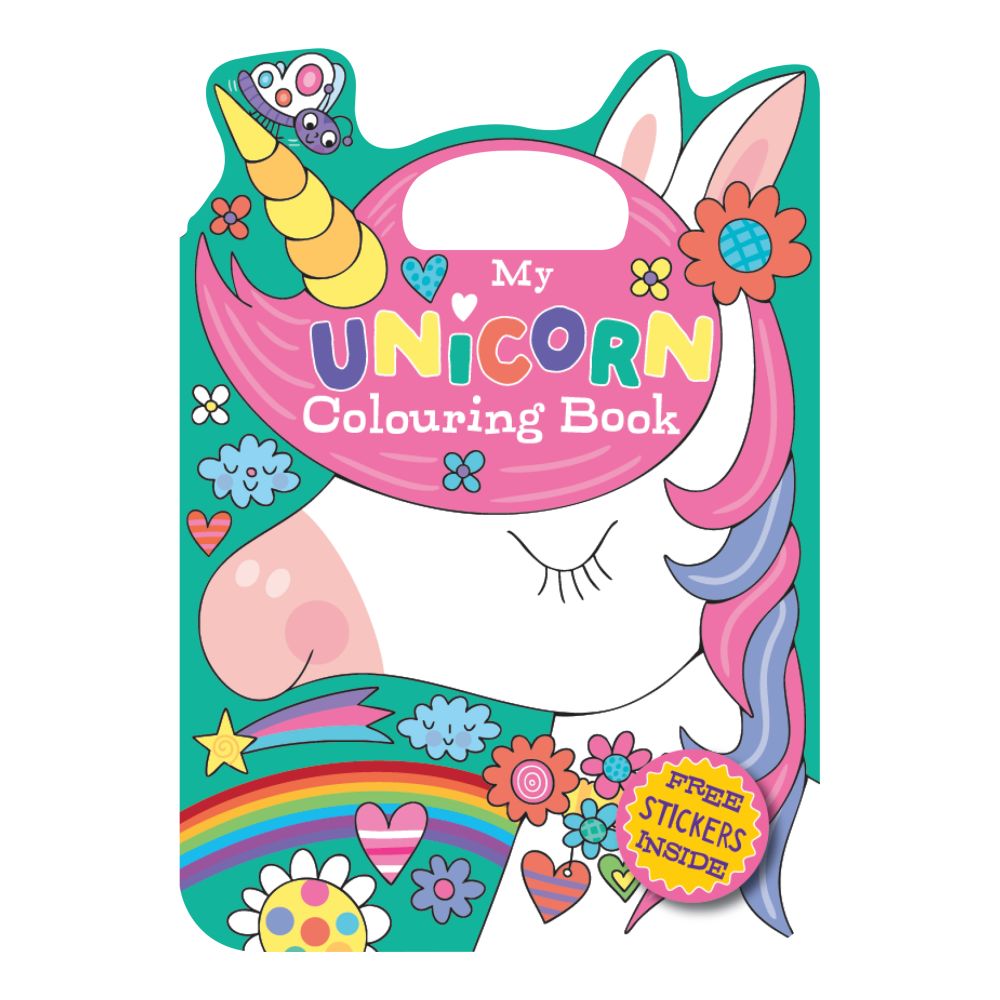Colour & Sticker Book - Unicorn