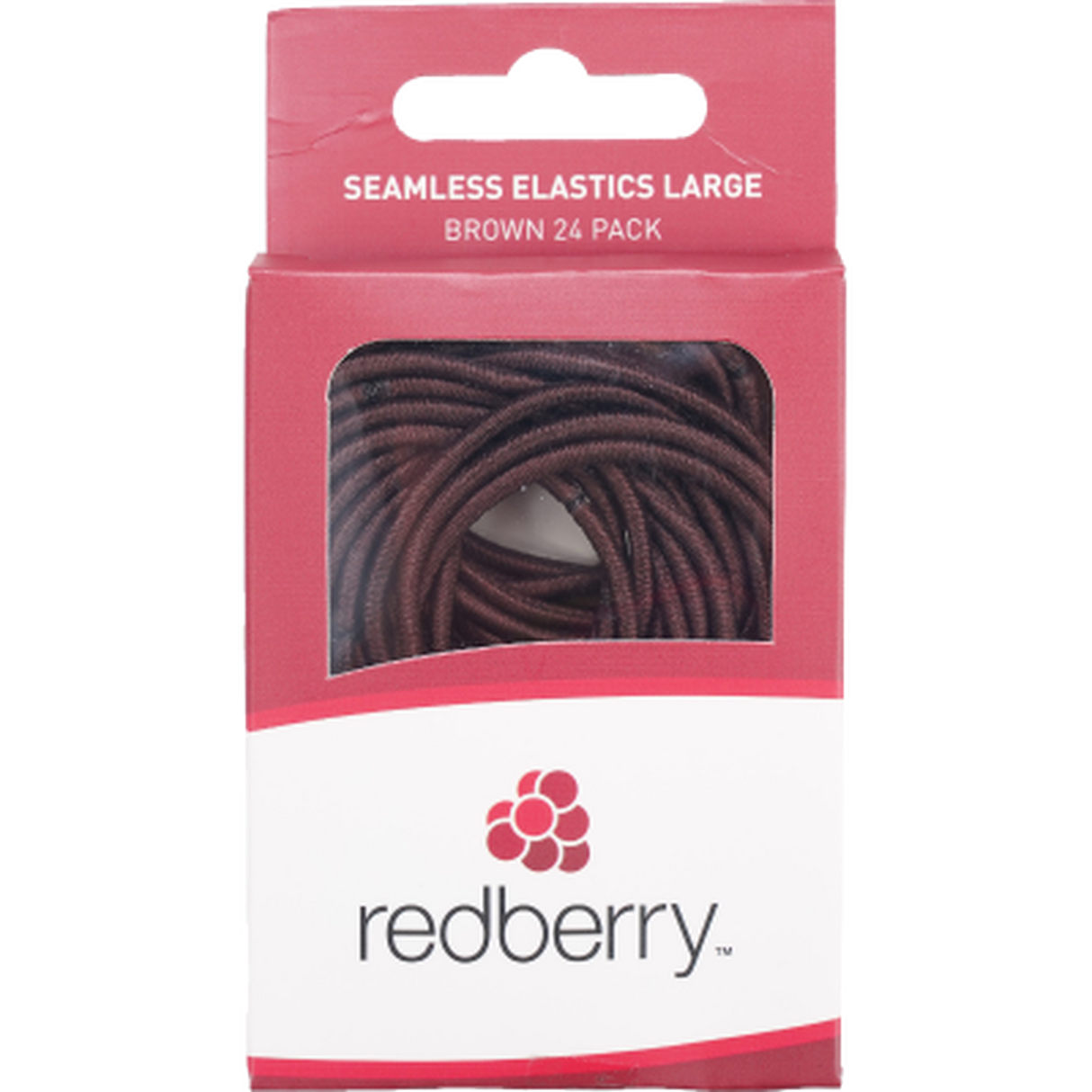 R/B Large Seamless Elastics - Brown