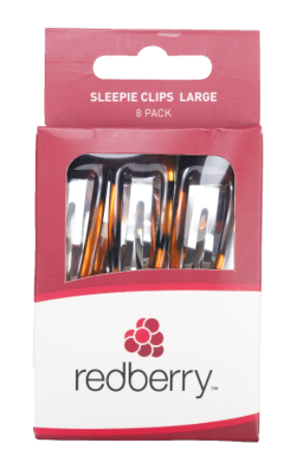 R/B Sleepie Clips - Large 8pk