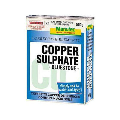 Manutec - Copper Sulphate 500g