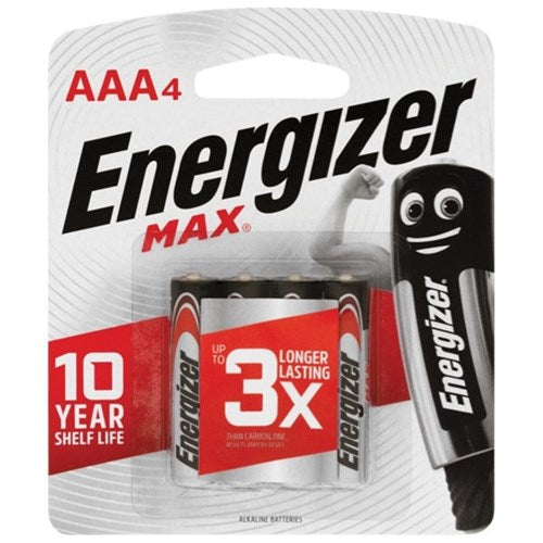 Energizer Max AAA Battery - 4pk